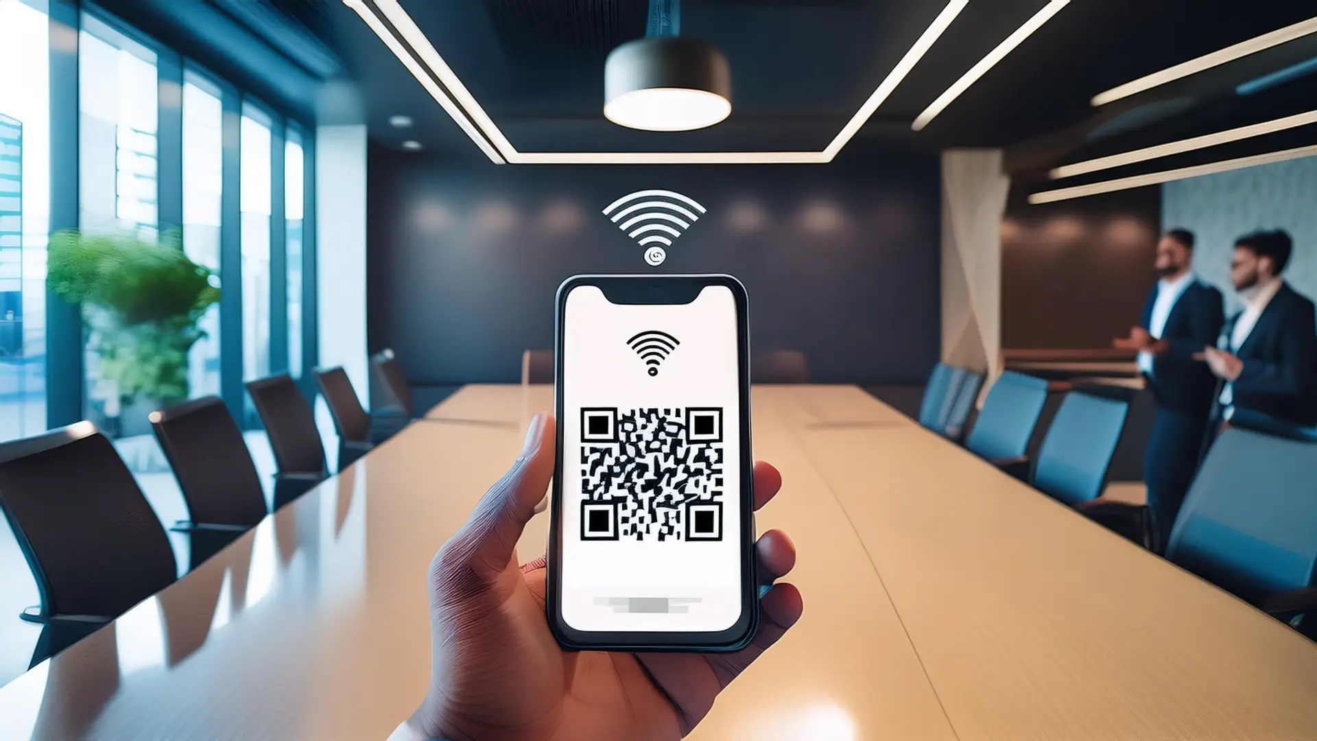 How to generate a QR Code for your WiFi Password — illustration