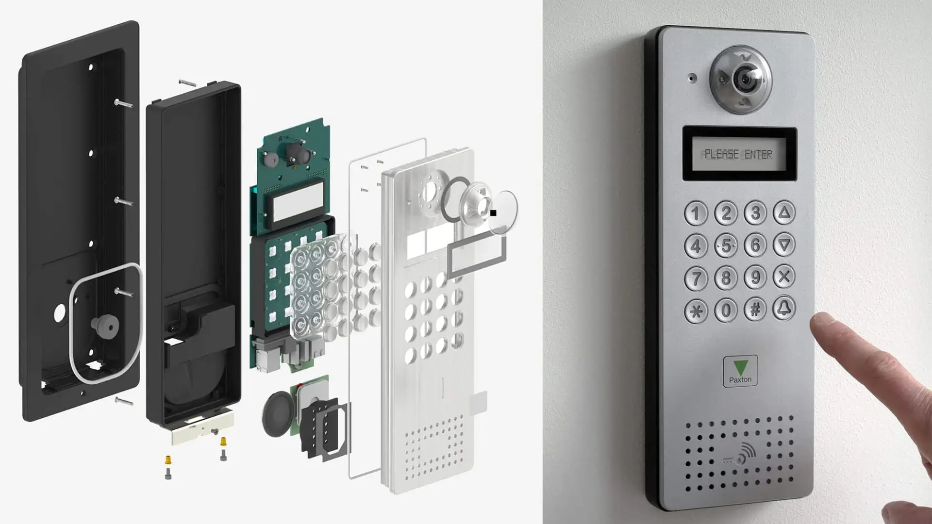 Setting up a Paxton door intercom with 3CX — illustration
